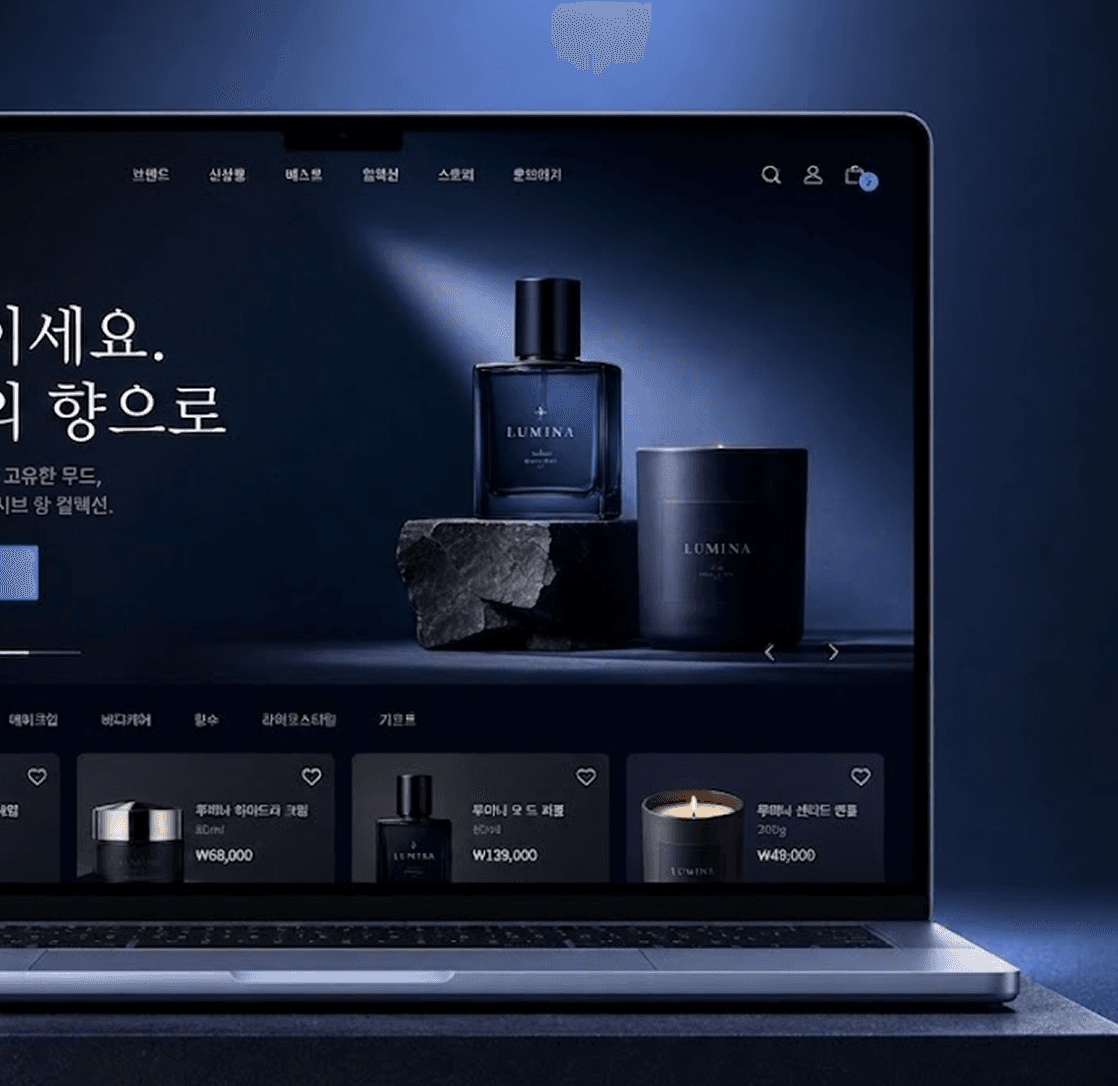 브랜드 홈페이지